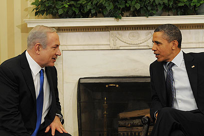 אובמה ונתניהו בבית הלבן, ארכיון (צילום: עמוס בן גרשום, לע"מ)