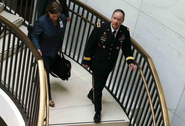 NSA Director Keith Alexander says his agency's analysts, which until recently included Edward Snowden among their ranks, take protecting "civil liberties and privacy and the security of this nation to their heart every day."