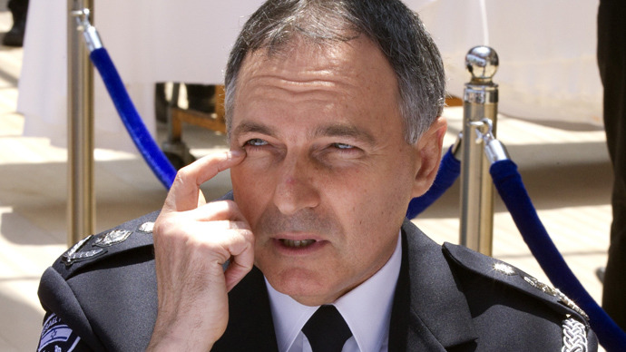 The head of the Israel Police, Major General Yohanan Danino (AFP Photo / Jack Guez)