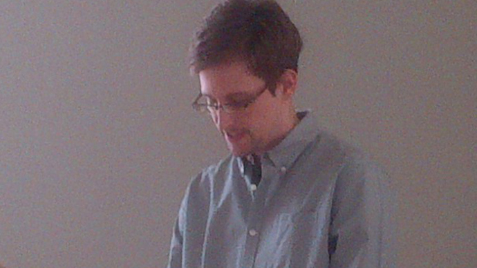 Ex CIA employee Edward Snowden (RIA Novosti / Tatiana Lokshina)