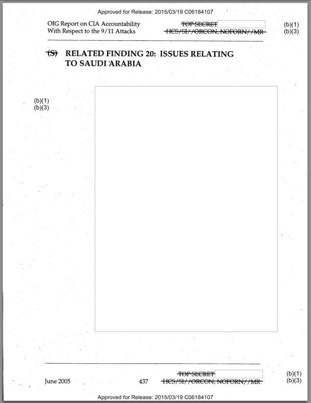 Here's the CIA's Just-Released Top Secret File on Saudi Ties to 9/11
