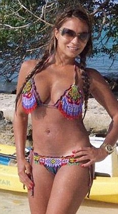 Embarrassment: Dania Suarez caused an international incident when she caused a commotion over the $800 she said she was due from her Secret Service john