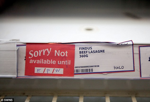 Familiar scenes: This is the latest in a series of recalls of beef products tainted with horse