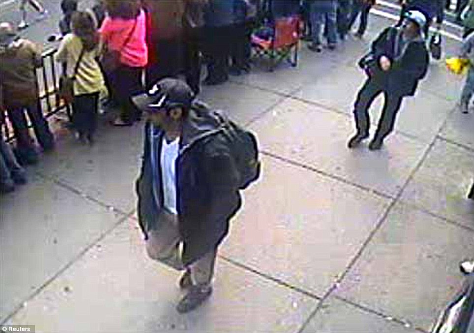 Planning further atrocities?: Dzhokhar Tsarnaev and his 26-year-old brother Tamerlan were believed to be about to unleash further terror attacks on Boston according to the city's police commissioner 