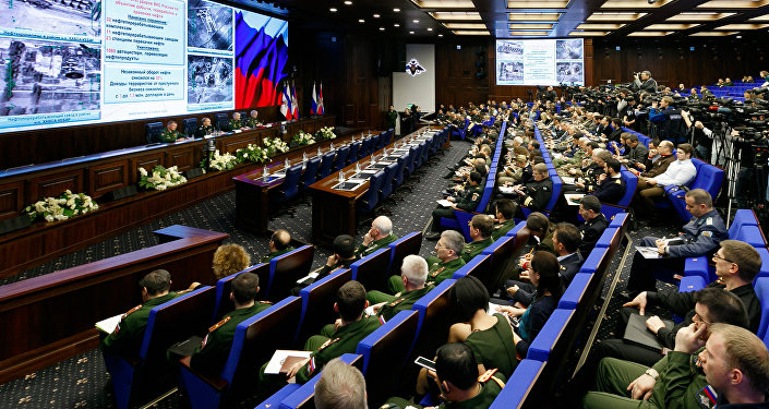 Briefing by Russian Defense Ministry in Moscow Briefing by Russian Defense Ministry in Moscow