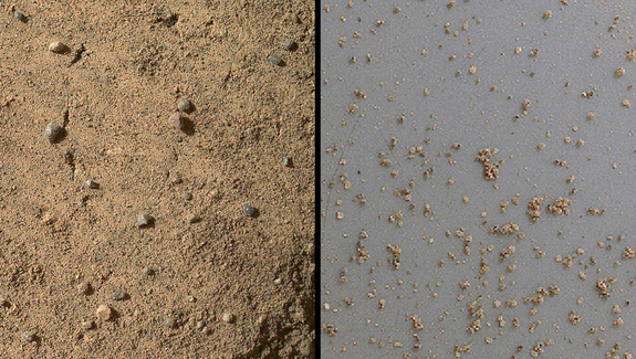 Windblown Sand from the 'Rocknest' Drift
