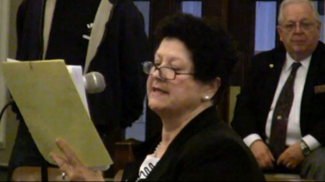 The Republican state rep from New Hampshire  Stella Tremblay of New Hampshire.